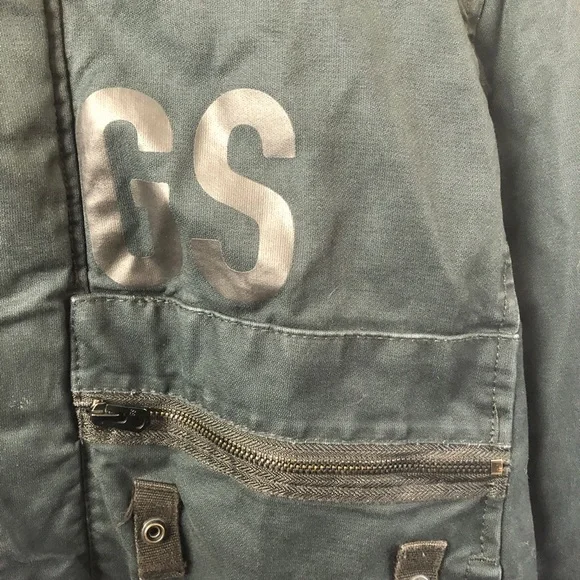 Men’s G-Star Raw Navy Two Layer Jacket Large - Picture 4 of 9